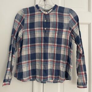 Boys Bonpiont long sleeve shirt Size 10